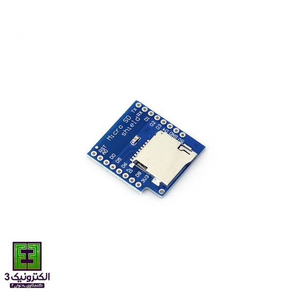 Wemos D1 mini microSD card reader shield