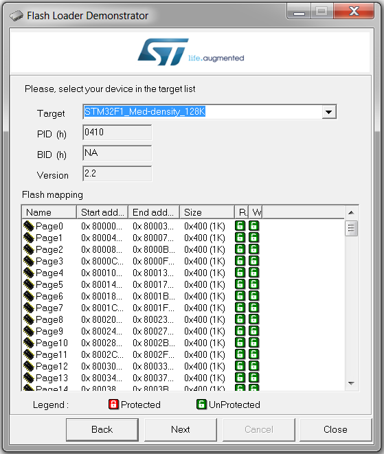 برنامه ریزی بوت لودر پروگرام کردن از طریق پورت USB میکرو stm32
